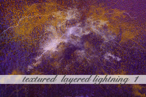 Layered Lightning Textured Background 1