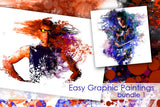 Easy Graphic Paintings Bundle 1