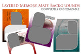 Layered Memory Mate Templates Spring Sports Collection