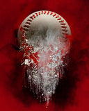 Layered Shattered Baseball 2 Background